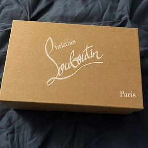 Christian Louboutins worn once.